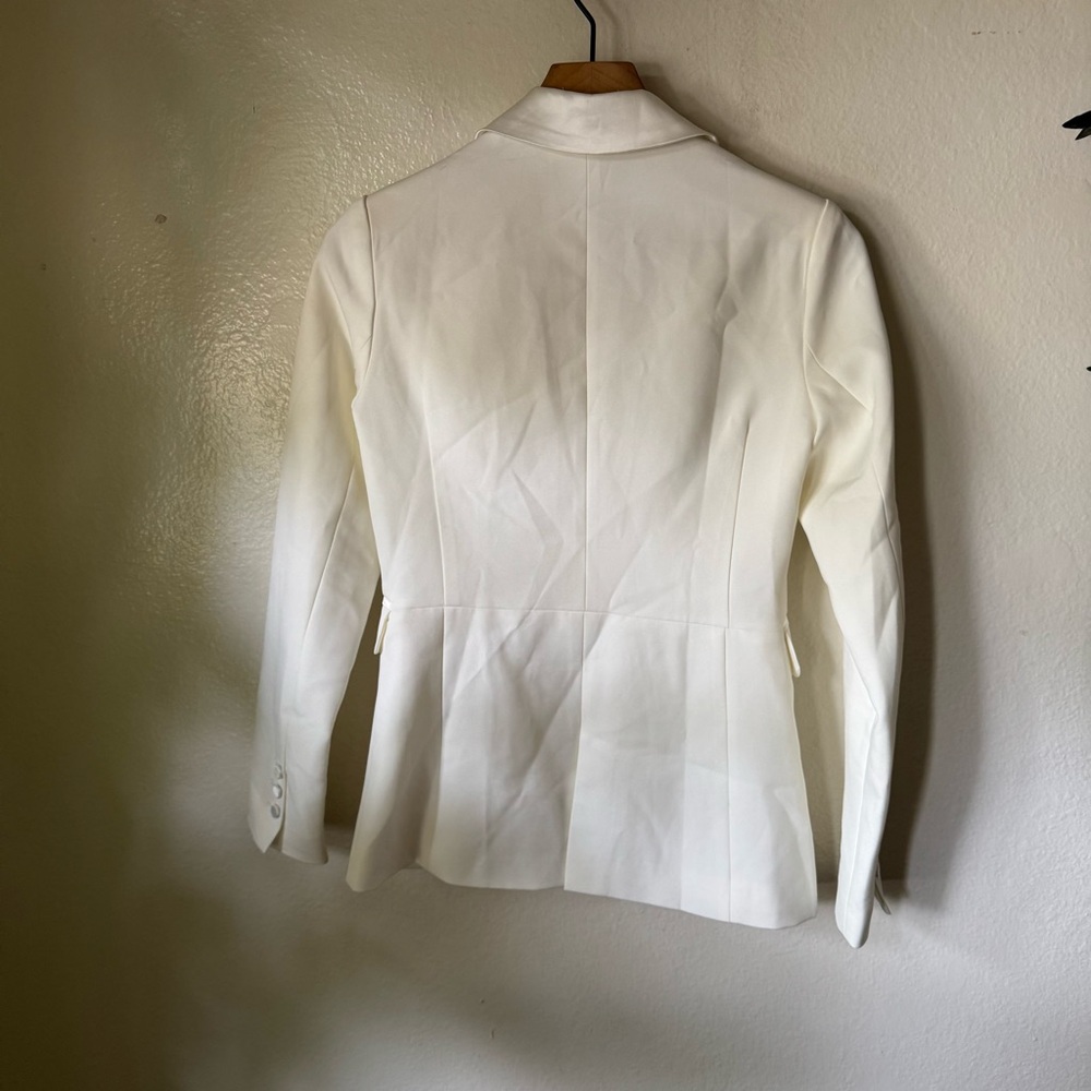 Lulus | Chic Promise Ivory Button-Front Blazer - Picture 7 of 8
